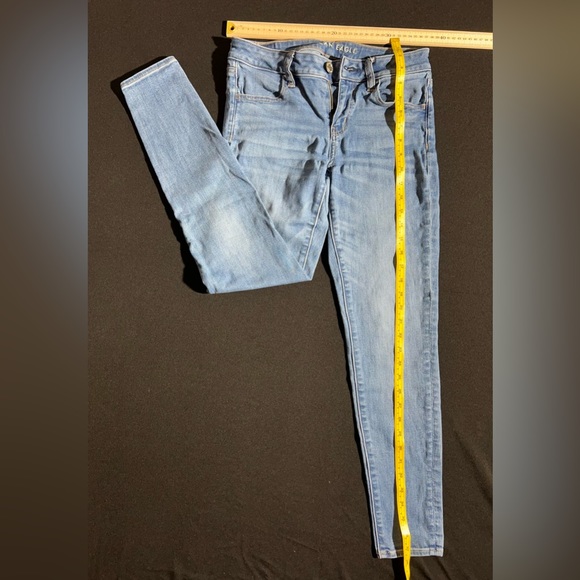 Worn American Eagle jeans. - Picture 1 of 3